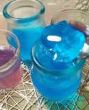 簡単♪しゅわぷる夏色炭酸ゼリー