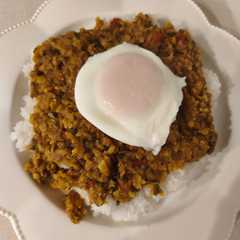 รูปของ 我が家の豆カレー