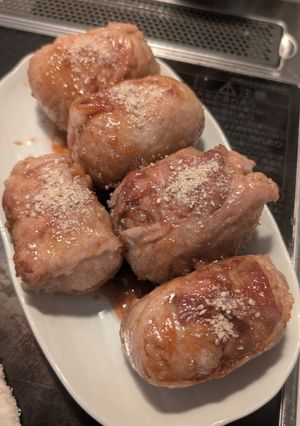 簡単絶品！保存版！肉巻きおにぎり-レシピのメイン写真