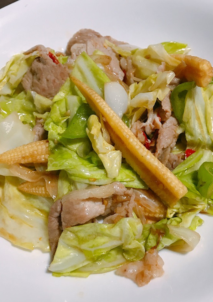 簡単余り物レシピ★タイ風野菜炒め-レシピのメイン写真