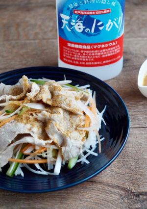 豚しゃぶとたっぷり野菜の香味サラダ-レシピのメイン写真