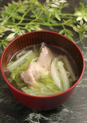 簡単！豚と白菜の生姜汁-レシピのメイン写真