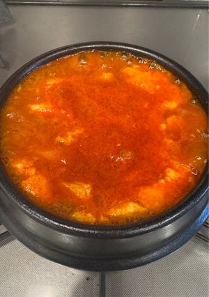 辛いけどコクのある海鮮スンドゥブ-レシピのメイン写真