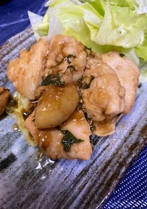 夏を先どる「ヘルシーむね肉の梅しそ焼き」-レシピのメイン写真