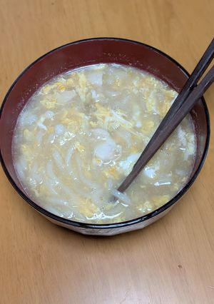 ふわとろ卵とじうどん-レシピのメイン写真