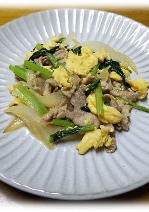 豚肉の中華風卵炒め-レシピのメイン写真