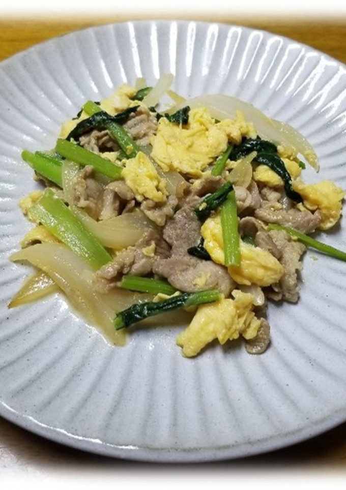 豚肉の中華風卵炒め-レシピのメイン写真