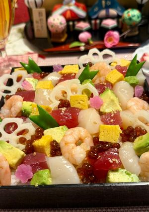 海鮮ちらし寿司-レシピのメイン写真