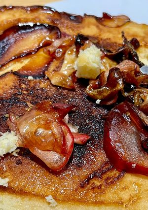 りんごのホットケーキ-レシピのメイン写真