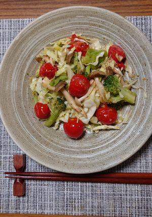 ヨウサマの減塩ガン(癌）予防するサラダ-レシピのメイン写真