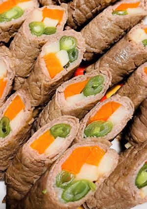 野菜の牛肉巻き🥕🐄⸒⸒-レシピのメイン写真