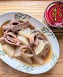 ローリングストックな烏賊大根の煮物