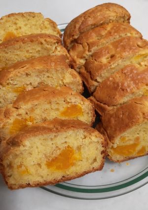 かぼちゃ入り米粉とオートミールのケーキ-レシピのメイン写真