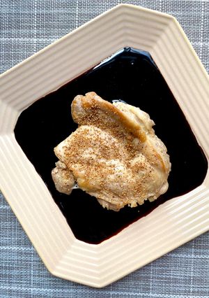 カンポットペッパーの鶏もも肉ソテー-レシピのメイン写真