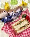 シークワーサーでチキンサンドイッチ☆