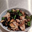 茄子とピーマン炒め