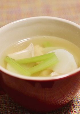 身体ポカポカ┃食べる白だしスープ-レシピのメイン写真
