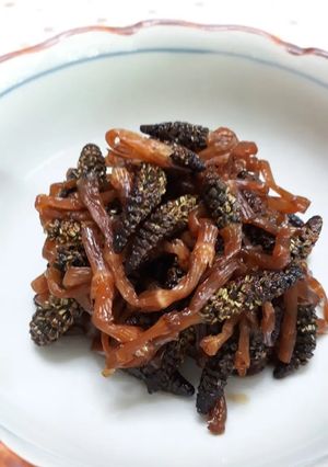 つくしの佃煮(春に食べられる山菜)-レシピのメイン写真
