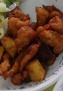 給食★レバポテビーンズマリアナソース-レシピのメイン写真
