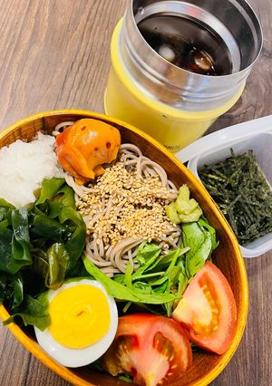 二八蕎麦〜梅おろし蕎麦弁当-レシピのメイン写真