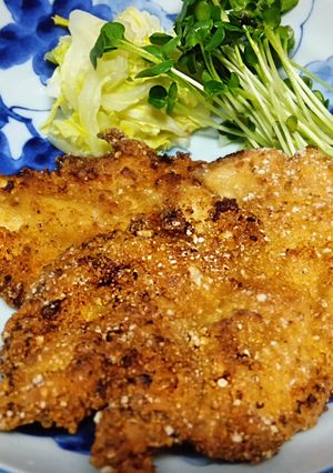 ささみで和風おかず大鶏排(ダージーパイ)-レシピのメイン写真