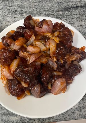 Sour sweet pork or chicken (subuta: 酢豚)-レシピのメイン写真