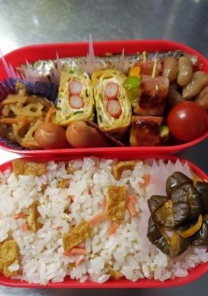 食べればお稲荷さんご飯(詰めご飯弁当用)-レシピのメイン写真