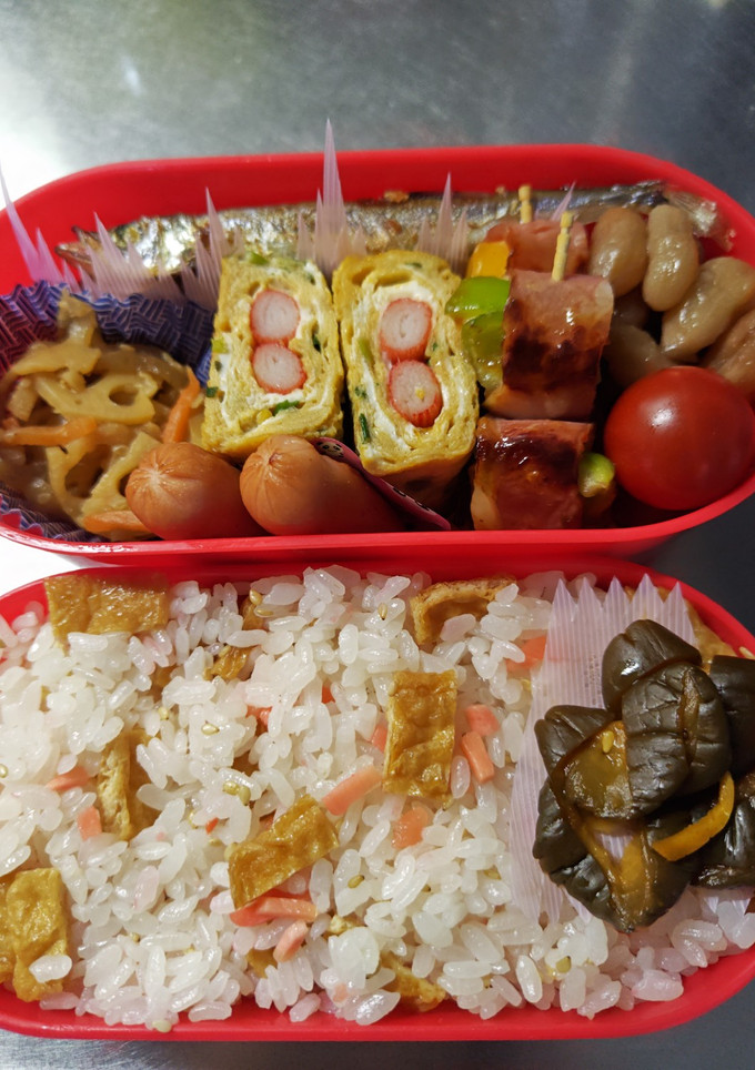 食べればお稲荷さんご飯(詰めご飯弁当用)-レシピのメイン写真