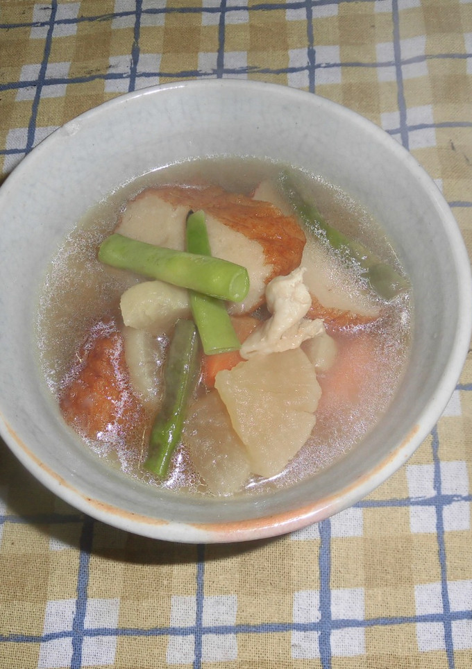ささっと簡単！鶏肉とさつま揚げの田舎煮-レシピのメイン写真