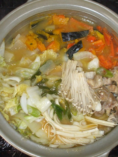 ほうとう鍋風♪胃腸の冷え簡単レシピ-レシピのメイン写真