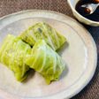 キャベツの包み蒸しすまし顔とともに🤣