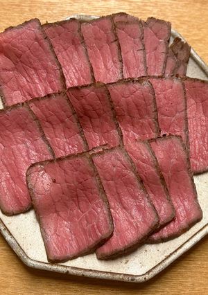 究極のローストビーフ＆濃厚バターソース（-レシピのメイン写真