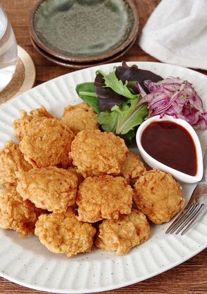 ☆簡単☆混ぜて揚げるだけ!手作りナゲット-レシピのメイン写真