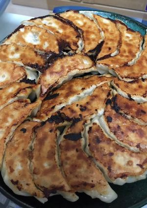 母直伝。にんにく餃子-レシピのメイン写真