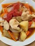 鶏むね肉とトマトの肉じゃが風
