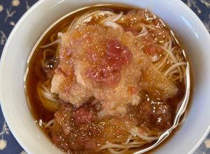 暑い夏にサッパリ✨梅おろしそうめん-レシピのメイン写真