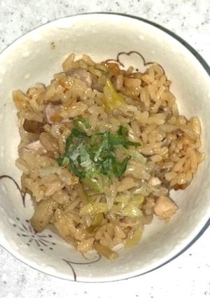 しょうがの炊き込みご飯-レシピのメイン写真