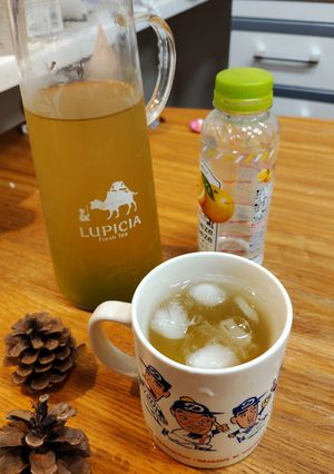 冷え性の方へ☆冷たい玄米茶！-レシピのメイン写真