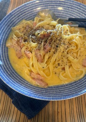 チーズ好きのカルボナーラ-レシピのメイン写真