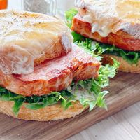 はむさんどページ ハムサンドイッチ〜(O˘◡˘O)♡ by もぐもぐ人 【クックパッド