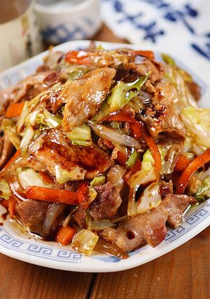 豚こまトンテキ濃厚スタミナ肉野菜炒め🤩🍚-レシピのメイン写真