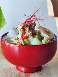 今夜の夕食☆寒い日は豚汁が主役☆簡単-レシピのメイン写真