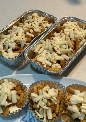 胸肉とマカロニのカレーチーズ焼-レシピのメイン写真