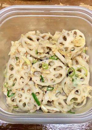 ごま味噌きんぴられんこん-レシピのメイン写真