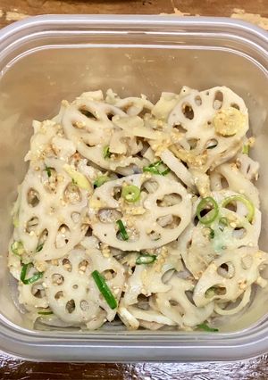 ごま味噌きんぴられんこん-レシピのメイン写真