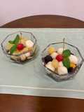 ヘルシー白玉あんみつ