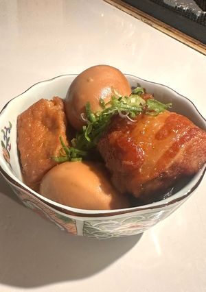 豚バラ肉で簡単食べやすい甘煮☘️-レシピのメイン写真