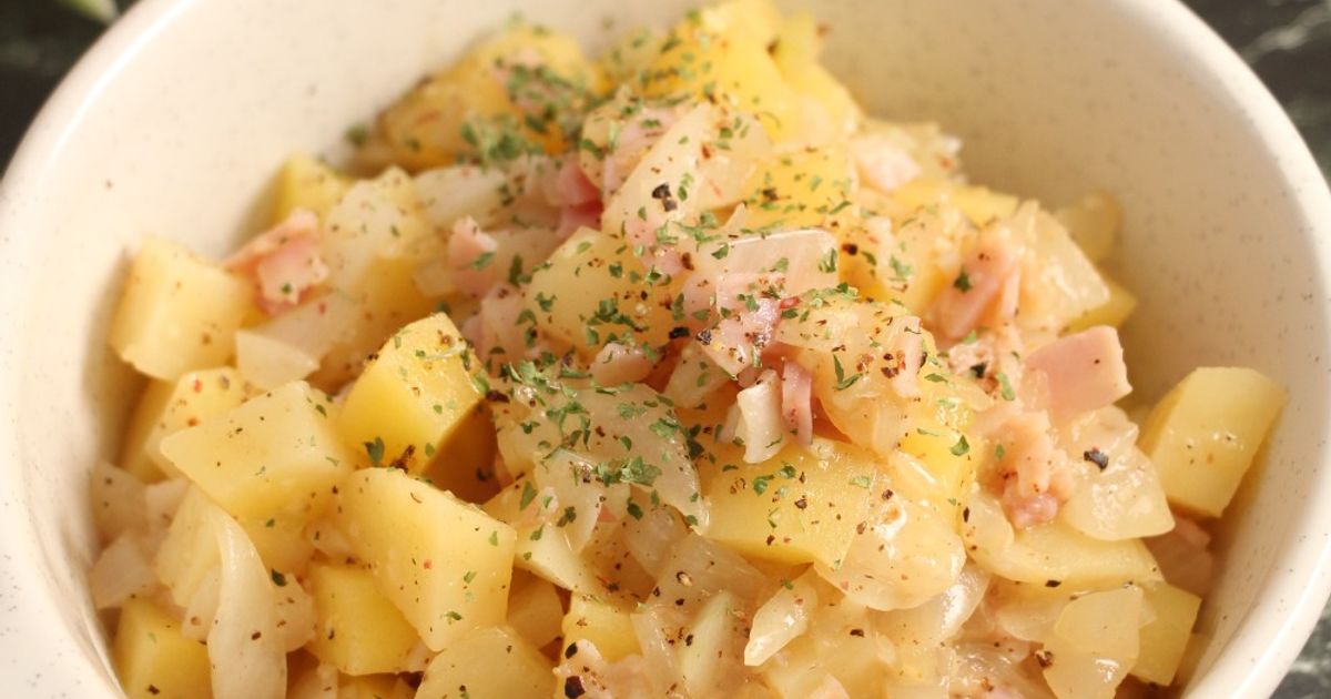 簡単！ジャーマンポテト レンチン3分 by だんどり亭 【クックパッド