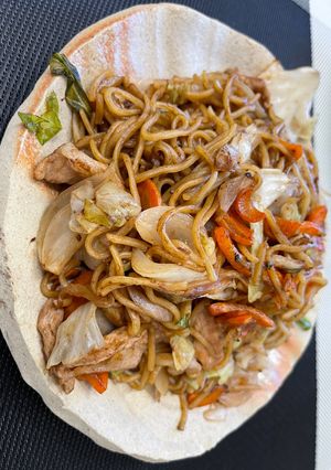 ワンパンしめじの和風ソース焼きそば-レシピのメイン写真