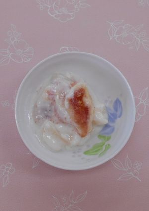 久留米産フルーツヨーグルト-レシピのメイン写真